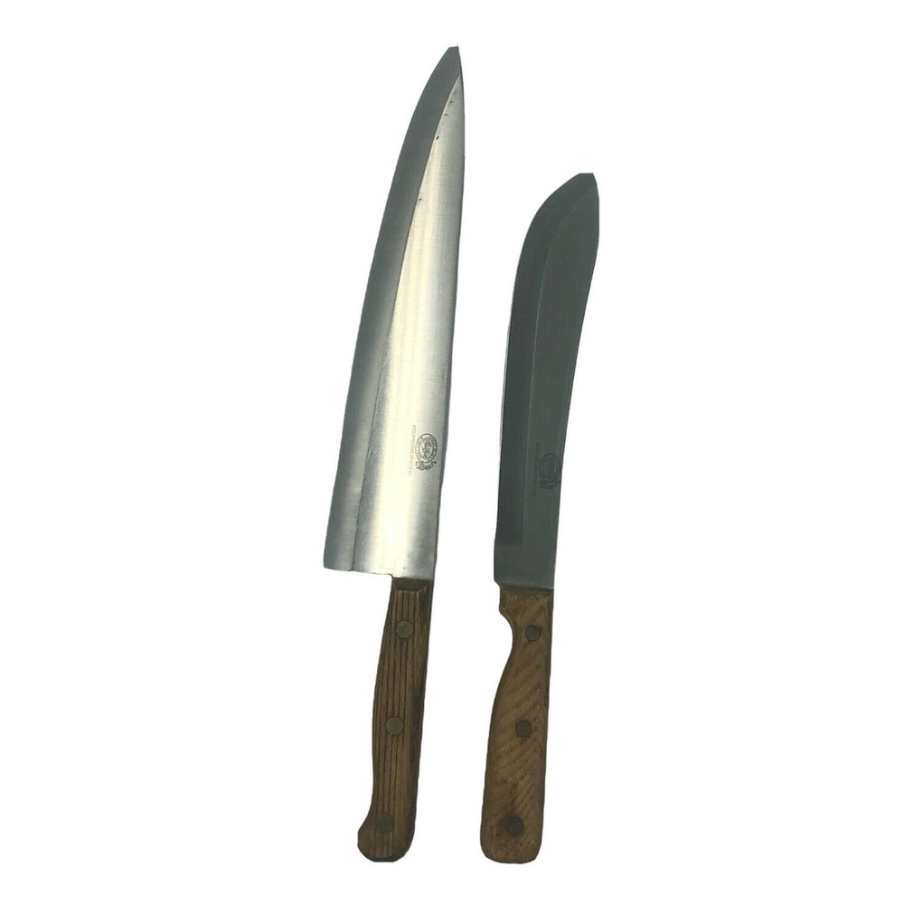Carvel Hall Great Blades Molybdenum Steel Chef and Butchery Knives